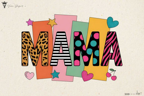Create Trendy Gifts with Mama Sublimation PNG