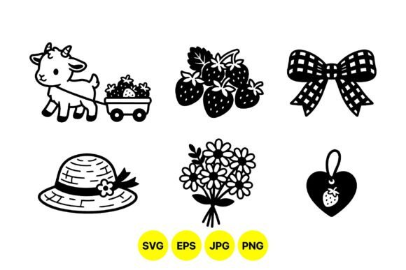 Cute Farm Strawberry Clipart Pack: A Practical Guide to Using High-Quality Vector Assets