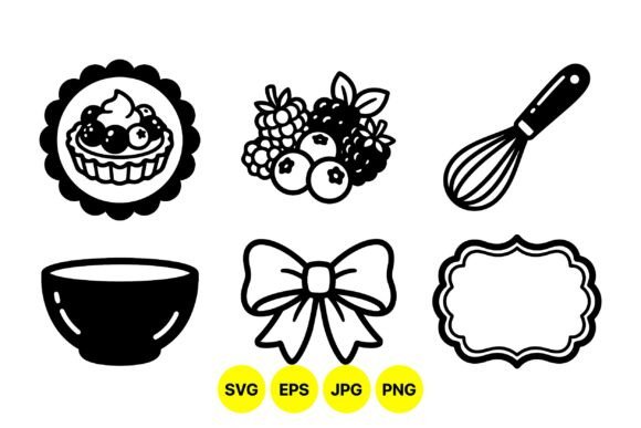Cute Vintage Kitchen Clipart Set Guide