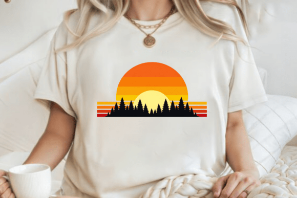 Embracing the Wild: The Enduring Appeal of Retro Sunset Forest Designs in Modern Creativity