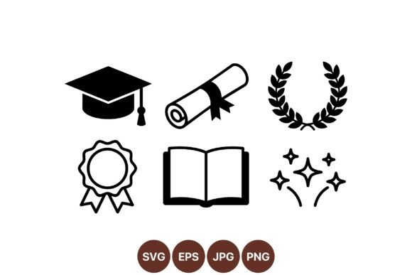 Enhancing Educational Visuals with the Academic Achievement Icon Set