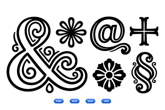 Evaluating Ornate Ampersand Ornaments for Graphic Design Projects