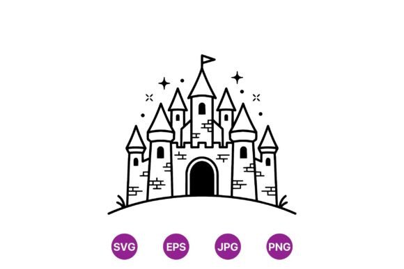 Fairy Tale Castle Clipart Art Guide