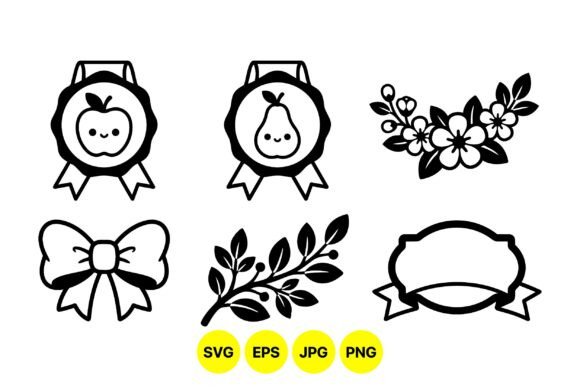 Integrating the Cute Fruit Ribbon Clipart Set into Your Creative Workflow
