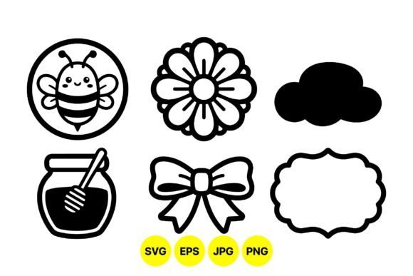 Strategic Visual Communication: Leveraging the Cute Bee and Floral Clipart Set for Brand Clarity