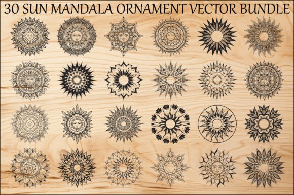 Unlocking Creative Potential with the Sun Mandala SVG Bundle