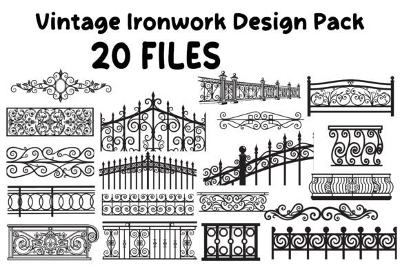 Vintage Ironwork Design Pack Overview