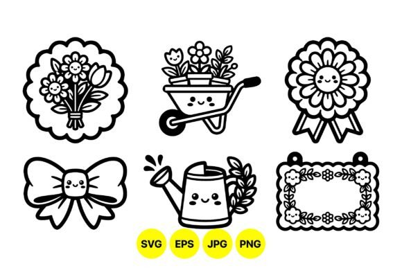 Why Cute Kawaii Gardening Elements Are Essential for Modern Digital Design